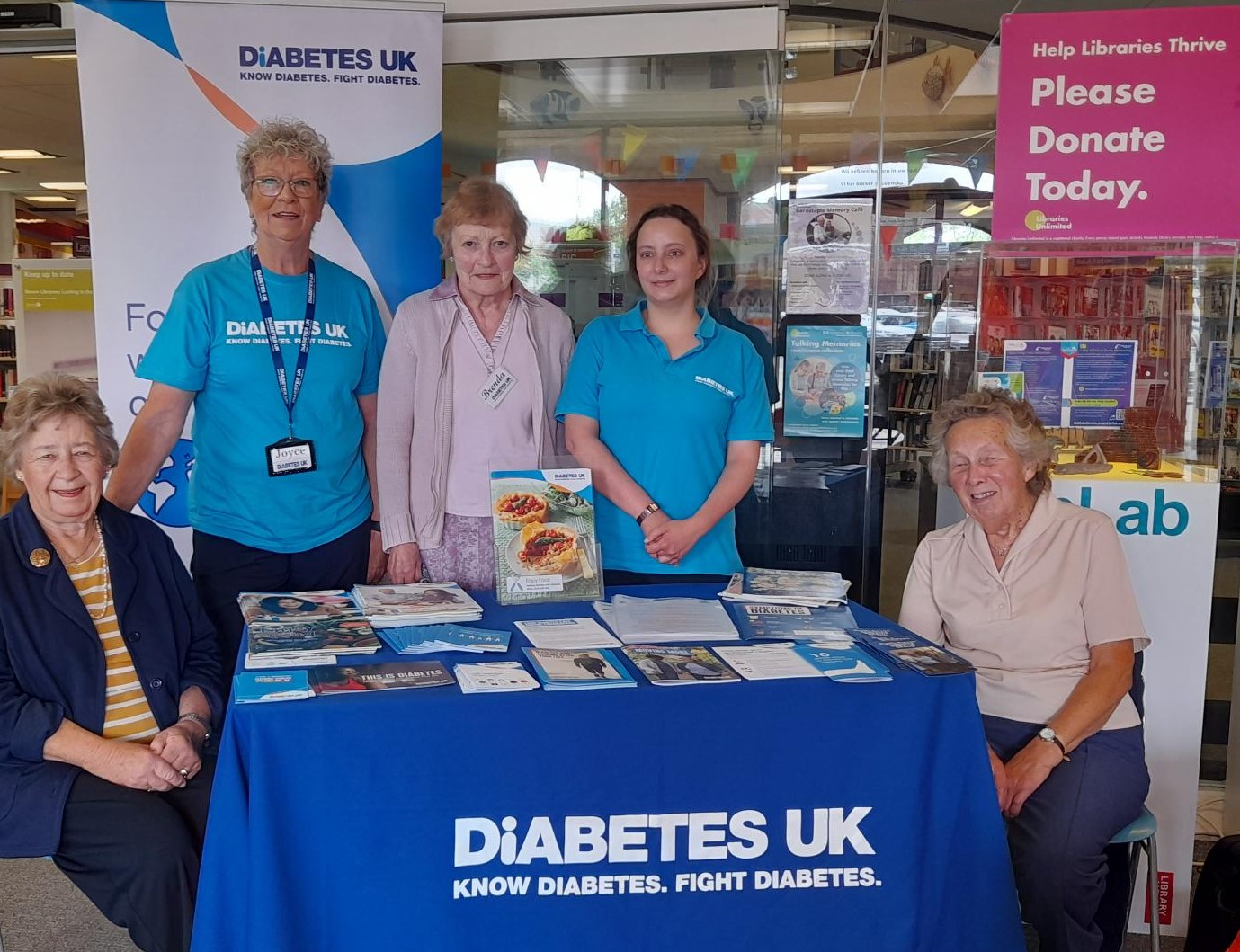 North Devon Diabetes UK Support Group Volunteers